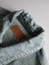 A.D.A.N®︎ / DAMAGED SELVEDGE TRUCKER JACKET