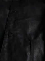 A.D.A.N®︎ / FAUX LEATHER COLLAR CHORE COAT