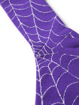 A.D.A.N®︎ / SPIDER WEB SOCKS-PURPLE