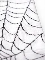A.D.A.N®︎ / SPIDER WEB SOCKS-WHITE