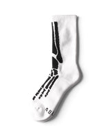 A.D.A.N®︎ / BONES SOCKS-WHITE