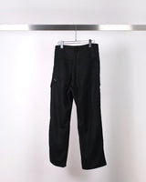 A.D.A.N®︎ / Wool Painter Pants-BLACK