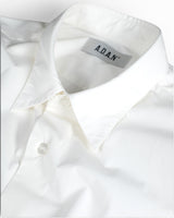 A.D.A.N®︎ / Poplin Dress Shirt-WHITE