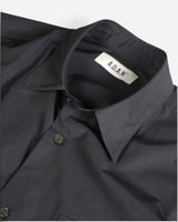 A.D.A.N®︎ / Poplin Dress Shirt-BLACK