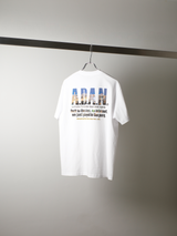 A.D.A.N®︎ / 20th ANNIVERSARY D&N TEE-WHITE