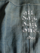A.D.A.N®︎ / DAMAGED SELVEDGE TRUCKER JACKET
