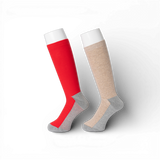 A.D.A.N / TRACK SOCKS / RED BEIGE