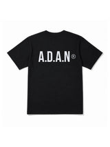 A.D.A.N® / OFFICIAL MERCHANDISE LOGO TEE-BLACK