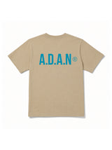 A.D.A.N® / OFFICIAL MERCHANDISE LOGO TEE-SAND BEIGE