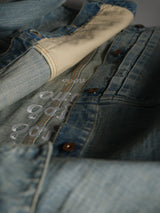 A.D.A.N®︎ / DAMAGED SELVEDGE TRUCKER JACKET