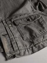 A.D.A.N®︎ / DAMAGED SELVEDGE TRUCKER JACKET