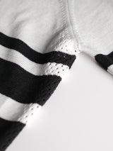 A.D.A.N®︎ / VENTILATION MESH KNIT SS SWEATER