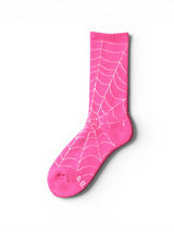 A.D.A.N®︎ / SPIDER WEB SOCKS-PINK