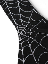 A.D.A.N®︎ / SPIDER WEB SOCKS-BLACK