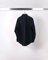 A.D.A.N®︎ /  Classic Flannel Shirt-NAVY