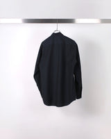 A.D.A.N®︎ /  Poplin Dress Shirt-BLACK