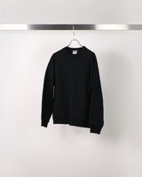A.D.A.N®︎ / Side-Pocket Sweat Crew-BLACK
