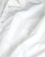 A.D.A.N®︎ /  Poplin Dress Shirt-WHITE