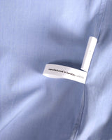 A.D.A.N®︎ /  Poplin Dress Shirt-BLUE