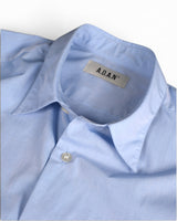 A.D.A.N®︎ /  Poplin Dress Shirt-BLUE