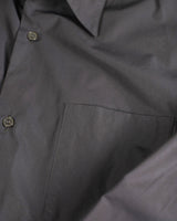 A.D.A.N®︎ /  Poplin Dress Shirt-BLACK