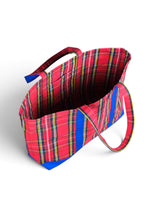A.D.A.N®︎ / InsideOut Tote -TARTAN CHECK [BLUE]