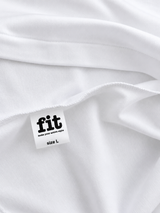fit / SHORT SLEEVE T-SHIRTS / WHITE