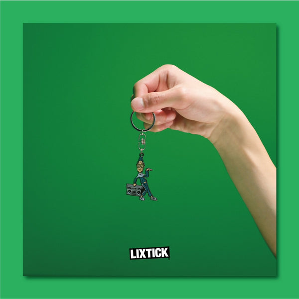 LIXTICK /  “OG BREAKERS” KEYHOLDER / TYPE TEAL