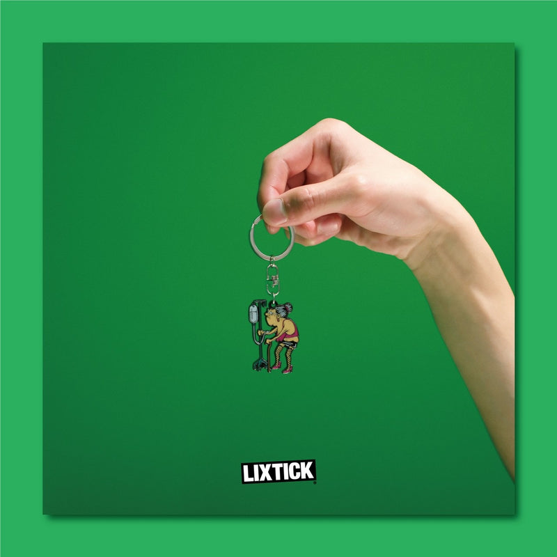 LIXTICK /  “OLD WHORE” KEYHOLDER