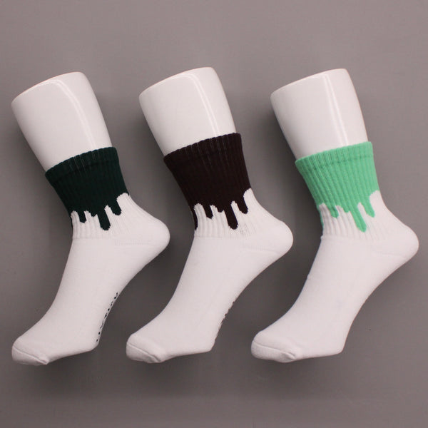 LIXTICK / DRIP SOCKS 3PACK / 7TH (FOREST,BROWN,MINT)