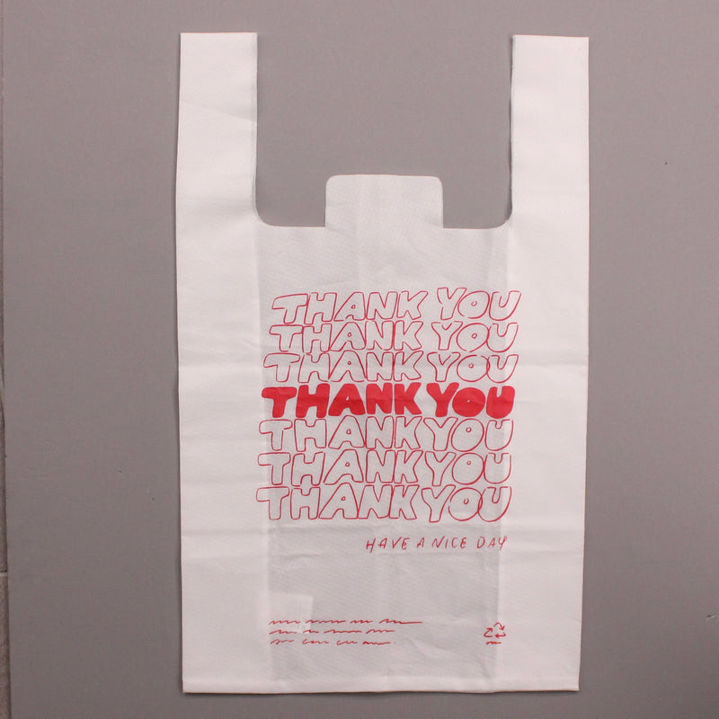 LIXTICK / “THANK YOU” BAG by YU NAGABA / WHITE RED