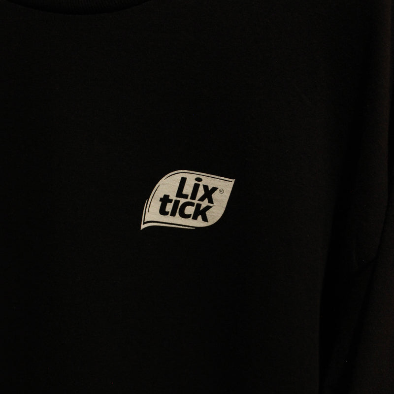 LIXTICK / “E.T.F” Long Sleeve TEE / BLACK