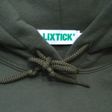 LETTER LOGO HOODIE MILITALY