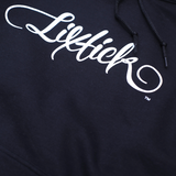 LETTER LOGO HOODIE BLACK