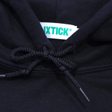 LETTER LOGO HOODIE BLACK