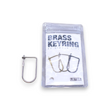 BRASS KEYRING (SILVER)