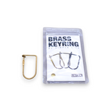 BRASS KEYRING (BRASS)