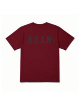 A.D.A.N® / OFFICIAL MERCHANDISE LOGO TEE-BURGUNDY