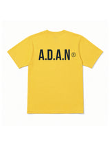 A.D.A.N® / OFFICIAL MERCHANDISE LOGO TEE-YELLOW