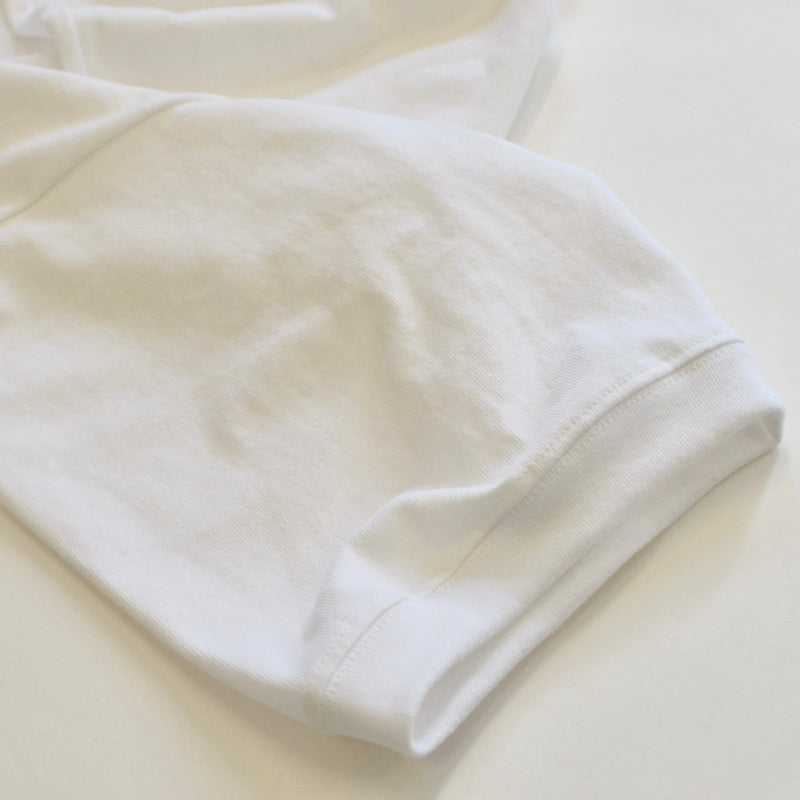 fit / WIDE CREW NECK T-SHIRTS / WHITE