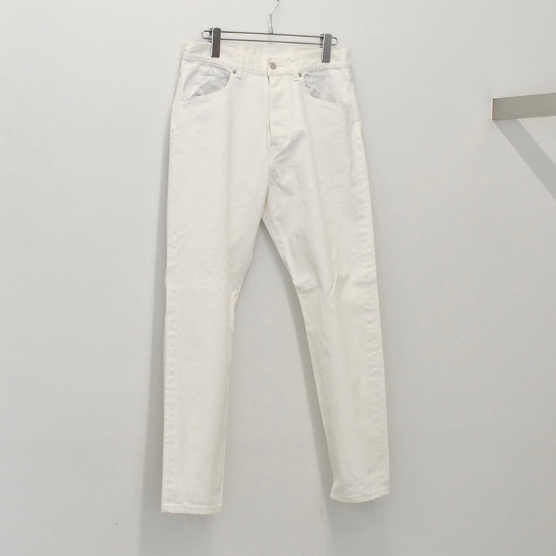 A.D.A.N /  NTS DENIM JEANS / WHITE