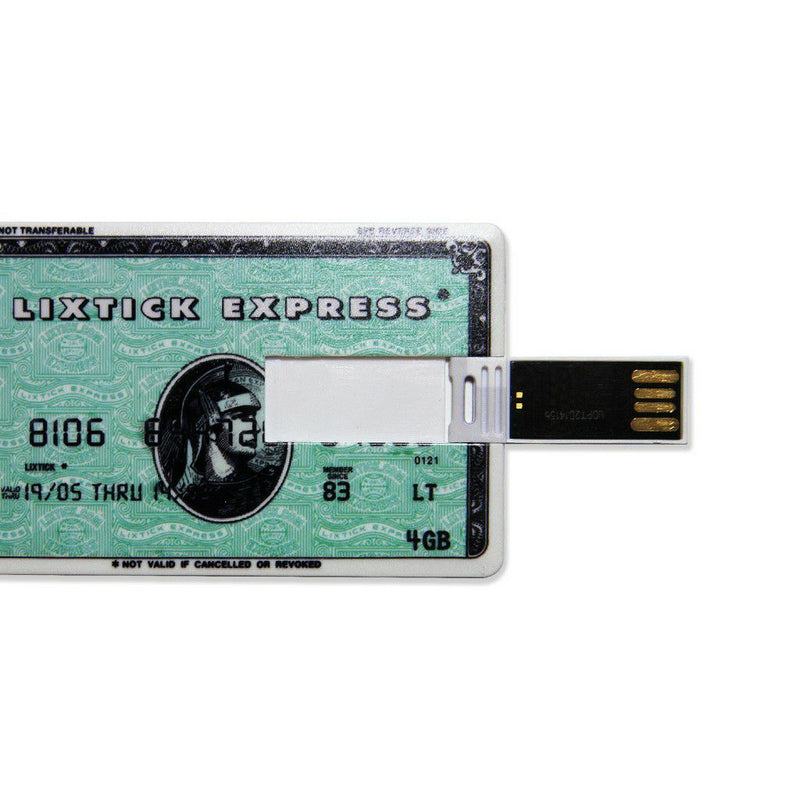 LIXTICK / USB Card Memory 4GB【ゆうパケット対応】