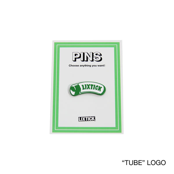 LIXTICK /  TUBE LOGO PINS