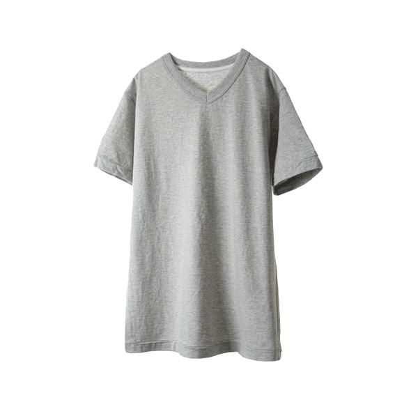 fit / V NECK S/S T-SHIRTS / M.GRAY